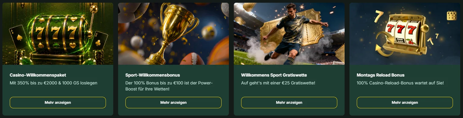 SpinStag Casino Bonus